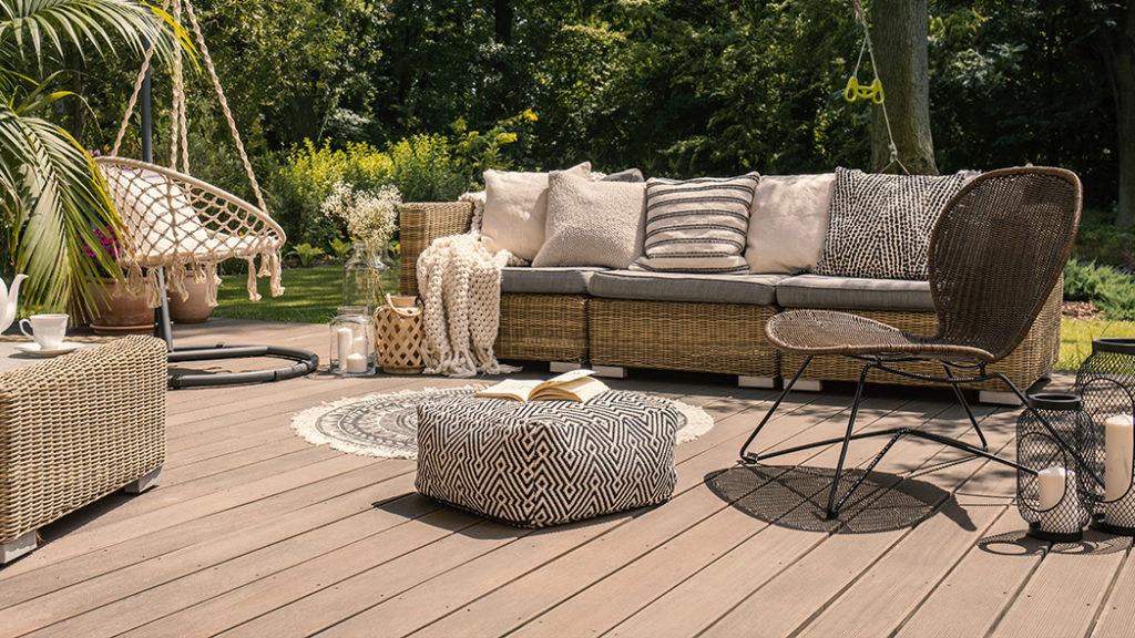 WPC terrace: ideas for a successful design