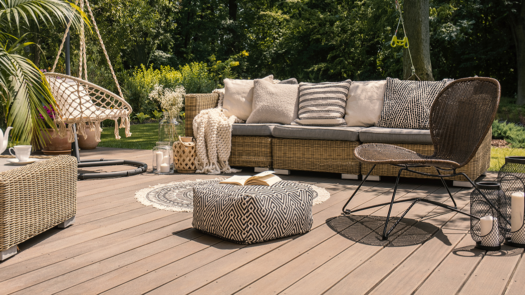 WPC terrace: ideas for a successful design