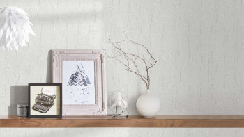 Profiled wallpaper Struktura 2 plain vintage grey 016