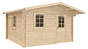 planeo sauna house de luxe Ella 70 natural finish