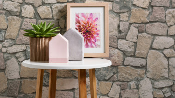 Paper Wallpaper Il Decoro A.S. Création Stone Wall Colourful Cream Grey 412