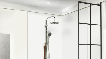 Plastic wall cladding - planeo StrongWall - White