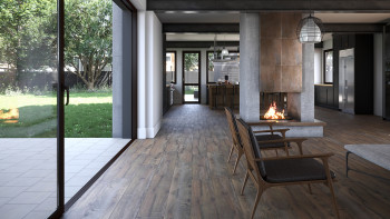 planeo adhesive Vinyl - Object Oak Log Burmese oak (PLDD2570-BUR)