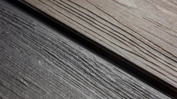 planeo CoEx-Line BPC solid plank walnut/black-brown - wood structure