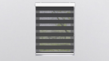 planeo double roller blind 28mm TL head profile - black