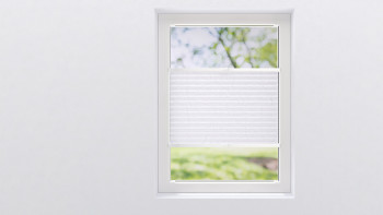 planeo pleated blind 20mm TL VS - white