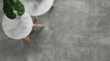 planeo DIYtile floor tiles concrete - 30 x 60 x 12.5 cm Basalt PT
