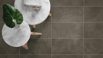 planeo DIYtile floor tiles slate - 30 x 60 x 12 cm earth brown PT