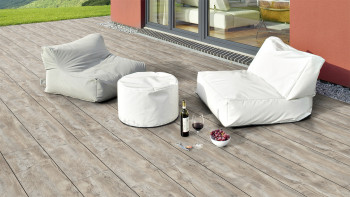 planeo TitanBoard HPL - decking board oak cream