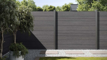 planeo AEX - garden fence graphite antique