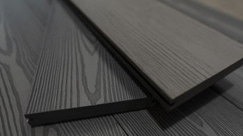 planeo BPC Oak Grove - solid plank grey oak wood texture