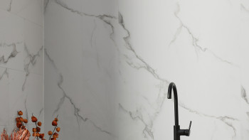 Plastic wall panelling - planeo StrongWall Gloss XL - Trapanesi 260 x 90 cm |High gloss