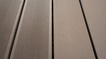 planeo ECO-Line WPC decking board solid wenge - smooth/grooved